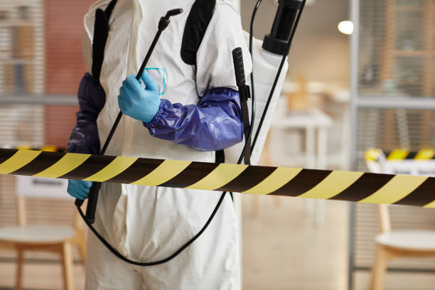 Professional Biohazard Cleanup technician working in Manchester, OH